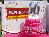 Ballontorte 10 Jahre Helvetia Parc